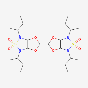 1,1',3,3'-Tetra-sec-butyloctahydro-5H,5'H-5,5'-BI[1,3]dioxolo[4,5-C][1,2,5]thiadiazole 2,2,2',2'-tetraoxide