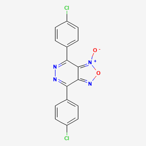 4,7-Bis(4-chlorophenyl)[1,2,5]oxadiazolo[3,4-d]pyridazine 1-oxide