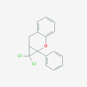 1,1-Dichloro-1a-phenyl-1,1a,7,7a-tetrahydrocyclopropa[b]chromene