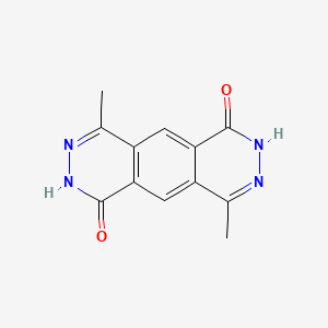 4,9-Dimethyl-2,7-dihydropyridazino[4,5-g]phthalazine-1,6-dione