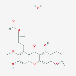 molecular formula C25H30O9 B1151665 3-Isomangostin hydrate formate CAS No. 925705-36-8