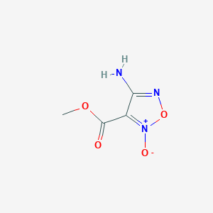 Methyl 4-amino-1,2,5-oxadiazole-3-carboxylate 2-oxide