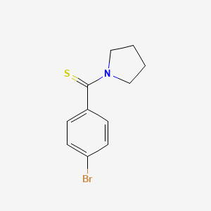 (4-Bromo-phenyl)-pyrrolidin-1-yl-methanethione