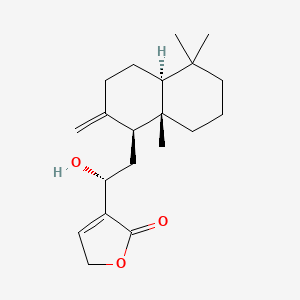 12-Hydroxy-8(17),13-labdadien-16,15-olide