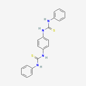 1-Phenyl-3-[4-(phenylcarbamothioylamino)phenyl]thiourea