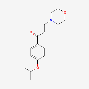 3-(Morpholin-4-yl)-1-[4-(propan-2-yloxy)phenyl]propan-1-one