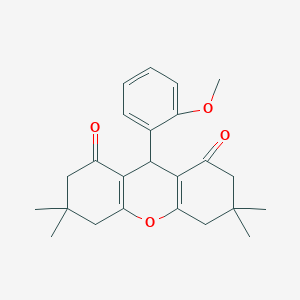 9-(2-methoxyphenyl)-3,3,6,6-tetramethyl-3,4,5,6,7,9-hexahydro-1H-xanthene-1,8(2H)-dione