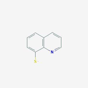 molecular formula C9H6NS- B11517215 Quinoline-8-thiolate 