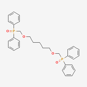 1,1,11,11-Tetraphenyl-3,9-dioxa-1,11-diphosphaundecane 1,11-dioxide