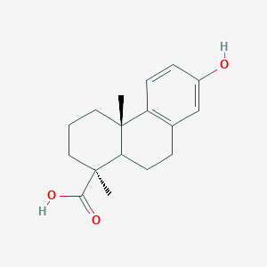 (1S,4aS)-7-Hydroxy-1,4a-dimethyl-1,2,3,4,4a,9,10,10a-octahydrophenanthrene-1-carboxylic acid