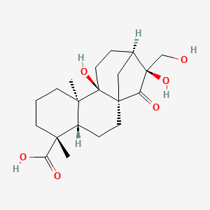 molecular formula C20H30O6 B1151761 翼蕨酸 F CAS No. 1401419-90-6