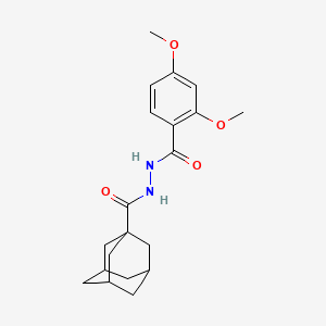 N'-(2,4-Dimethoxybenzoyl)-1-adamantanecarbohydrazide