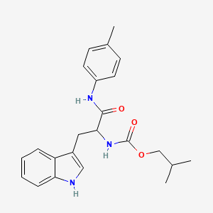 N-(4-methylphenyl)-Nalpha-[(2-methylpropoxy)carbonyl]tryptophanamide