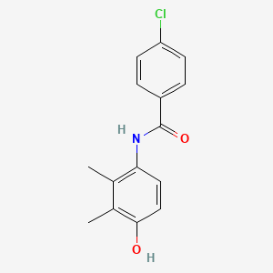 4-chloro-N-(4-hydroxy-2,3-dimethylphenyl)benzamide