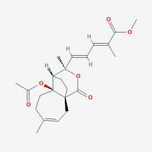 molecular formula C23H30O6 B1151827 Methyl pseudolarate A CAS No. 82508-33-6