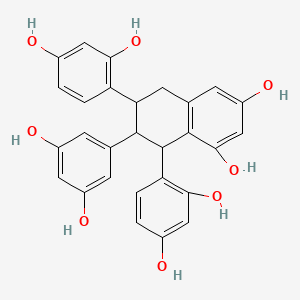 molecular formula C28H24O8 B1151838 Alboctalol CAS No. 62394-00-7
