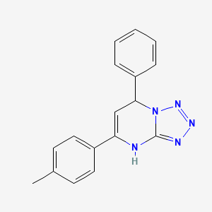 5-(4-Methylphenyl)-7-phenyl-4,7-dihydrotetrazolo[1,5-a]pyrimidine