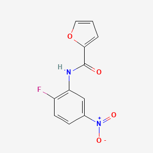 N-(2-fluoro-5-nitrophenyl)furan-2-carboxamide