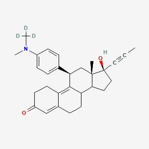 molecular formula C₂₉H₃₂D₃NO₂ B1151877 Mifepristone-d3 
