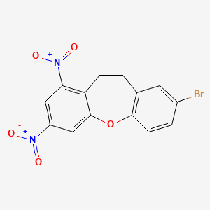 8-Bromo-1,3-dinitrodibenzo[b,f]oxepine