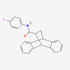 N-(4-iodophenyl)-9,10-dihydro-9,10-ethanoanthracene-11-carboxamide