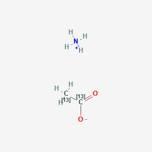 molecular formula ¹³C₂H₇NO₂ B1151909 Ammonium Acetate-13C2 