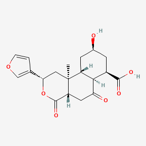 molecular formula C19H22O7 B1151918 薯蓣皂苷 L CAS No. 1236285-87-2