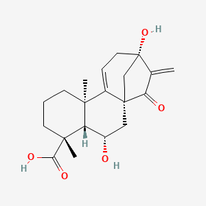 molecular formula C20H26O5 B1151919 翅蕨酸 A CAS No. 1401419-85-9