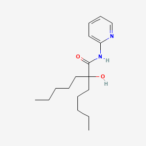 2-hydroxy-2-pentyl-N-(pyridin-2-yl)heptanamide