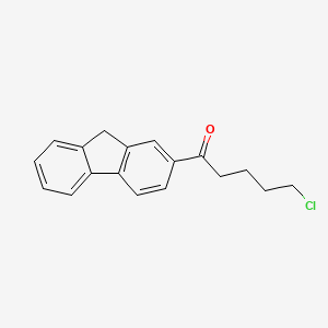 5-chloro-1-(9H-fluoren-2-yl)pentan-1-one