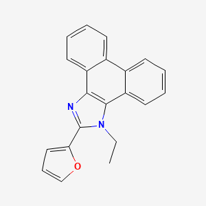 1-ethyl-2-(furan-2-yl)-1H-phenanthro[9,10-d]imidazole