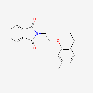 2-{2-[5-methyl-2-(propan-2-yl)phenoxy]ethyl}-1H-isoindole-1,3(2H)-dione