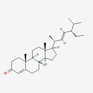 molecular formula C29H46O B1152002 Stigmasta-4,22-dien-3-one CAS No. 55722-32-2