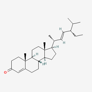 molecular formula C29H46O B1152002 Stigmasta-4,22-diène-3-one CAS No. 55722-32-2