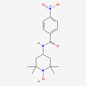 N-(1-hydroxy-2,2,6,6-tetramethylpiperidin-4-yl)-4-nitrobenzamide