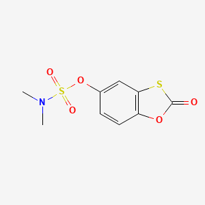 2-Oxo-1,3-benzoxathiol-5-yl dimethylsulfamate