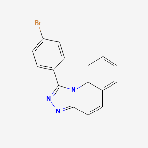 1-(4-Bromophenyl)-[1,2,4]triazolo[4,3-a]quinoline