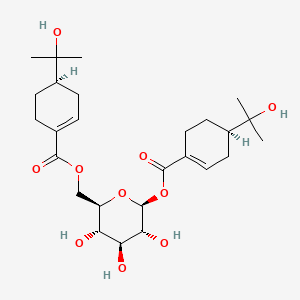 molecular formula C26H40O10 B1152034 Eucalmaidin E CAS No. 1187303-40-7