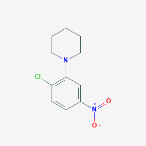 1-(2-Chloro-5-nitrophenyl)piperidine