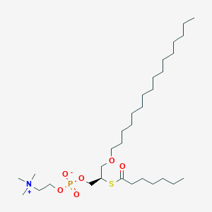 molecular formula C31H64NO6PS B1152048 Heptanoyl Thio-PC 