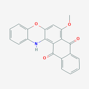 7-methoxy-8H-naphtho[2,3-a]phenoxazine-8,13(14H)-dione