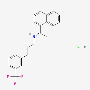molecular formula C22H23ClF3N B1152074 ent-Cinacalcet Hydrochloride CAS No. 694495-47-1