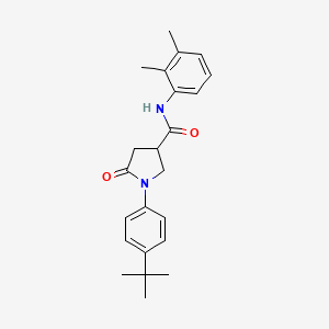 1-(4-tert-butylphenyl)-N-(2,3-dimethylphenyl)-5-oxopyrrolidine-3-carboxamide