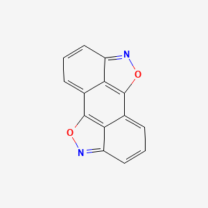 3,11-dioxa-4,12-diazapentacyclo[8.6.1.12,5.013,17.09,18]octadeca-1(16),2(18),4,6,8,10(17),12,14-octaene