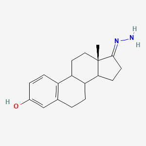 (8xi,9xi,14xi,17E)-17-hydrazinylideneestra-1,3,5(10)-trien-3-ol