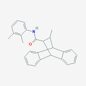 N-(2,3-dimethylphenyl)-12-methyl-9,10-dihydro-9,10-ethanoanthracene-11-carboxamide