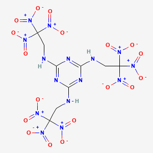 N,N',N''-tris(2,2,2-trinitroethyl)-1,3,5-triazine-2,4,6-triamine