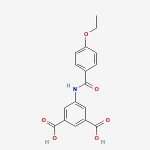 5-{[(4-Ethoxyphenyl)carbonyl]amino}benzene-1,3-dicarboxylic acid