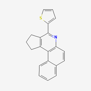 4-(2-Thienyl)-2,3-dihydro-1H-benzo[f]cyclopenta[c]quinoline