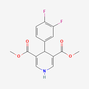 Dimethyl 4-(3,4-difluorophenyl)-1,4-dihydropyridine-3,5-dicarboxylate